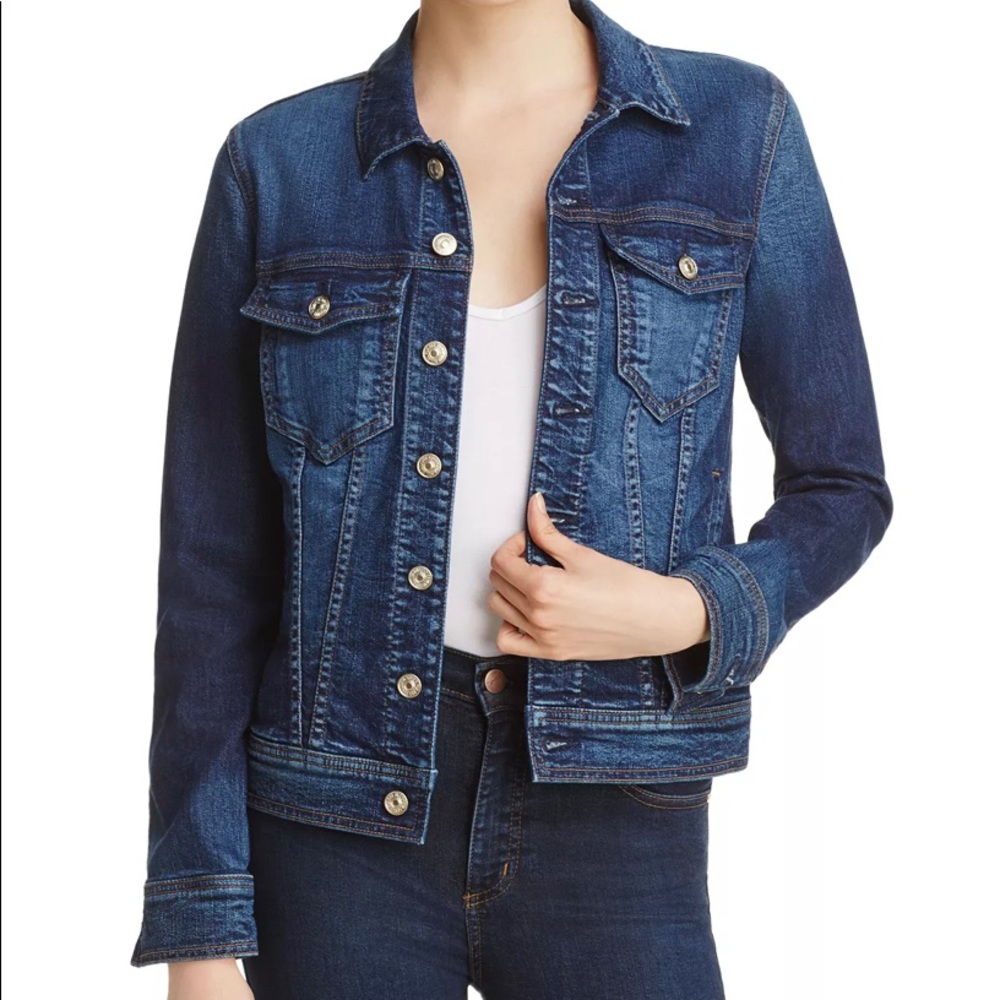 NWOT 7 For All Mankind Denim Jean Jacket